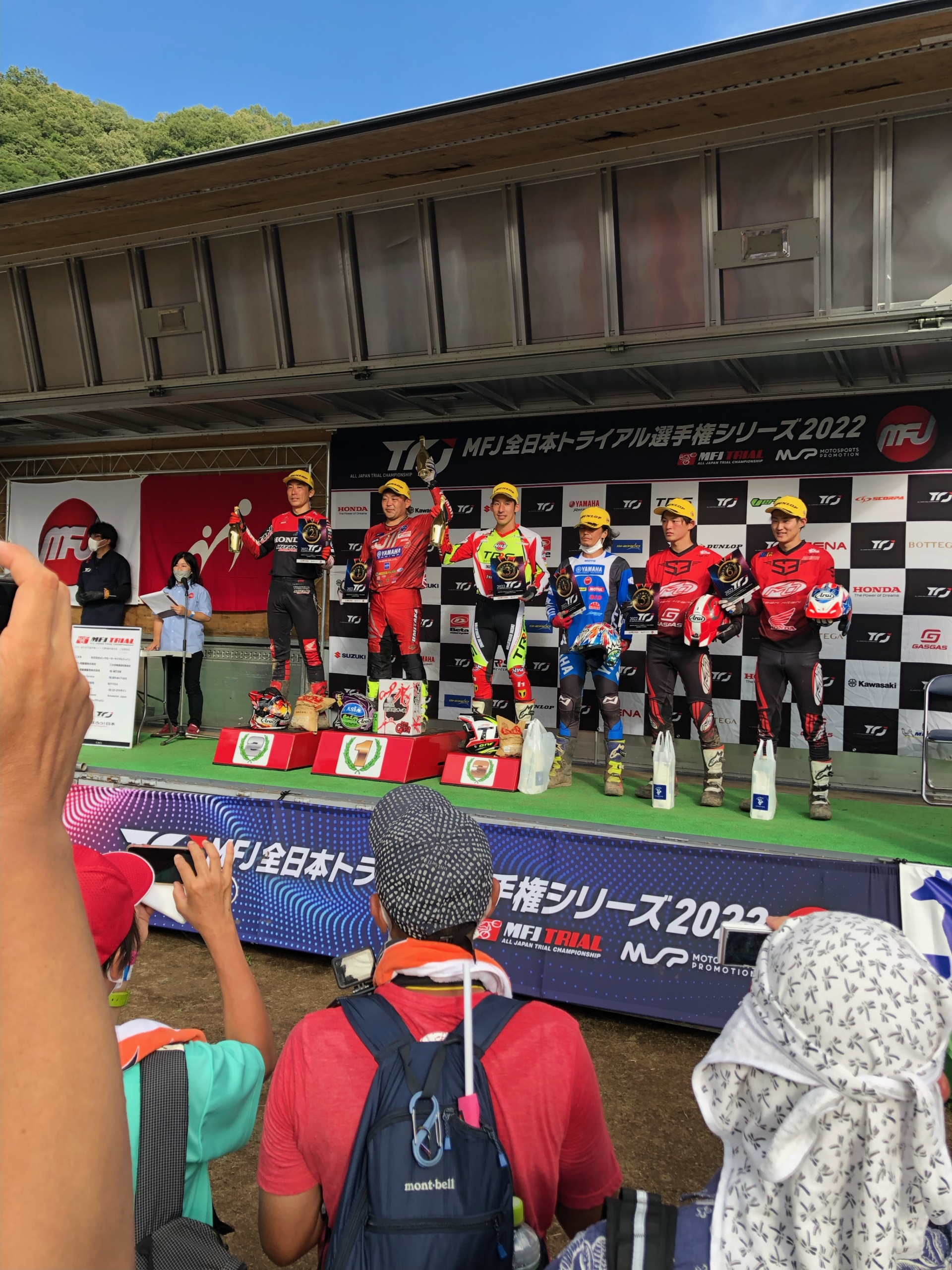 全日本トライアル選手権 第6戦 中国大会 5位獲得 その3